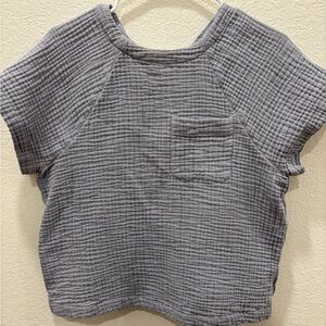 Madewell Textured Short Sleeve Top